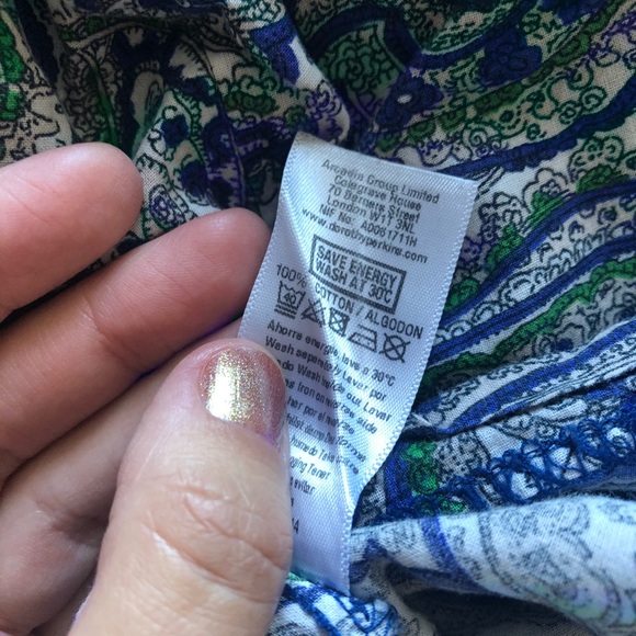 Dorothy Perkins Paisley Tank - Picture 5 of 6